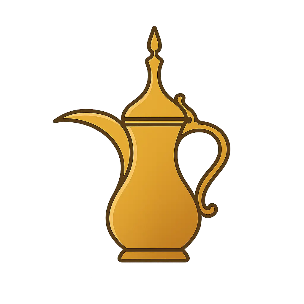 أيقونة فنجان قهوة عربية
